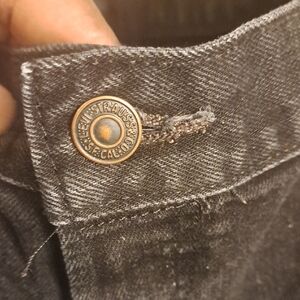 Levi's Charcoal Denim Pants